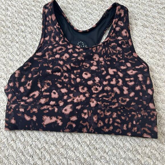 VARLEY Berkeley Animal Print Sports Bra Size XS Activewear Workout - Picture 1 of 7